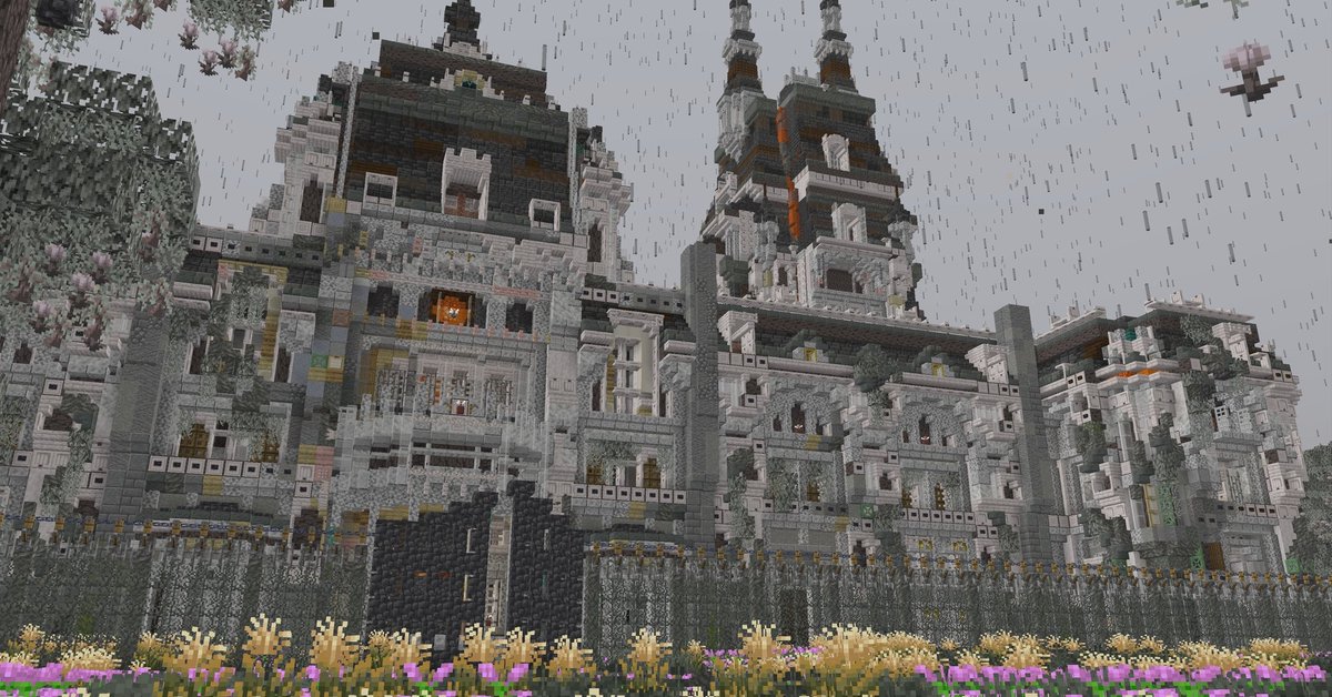 ペールオークの屋敷
#Minecraft #おやさい鯖