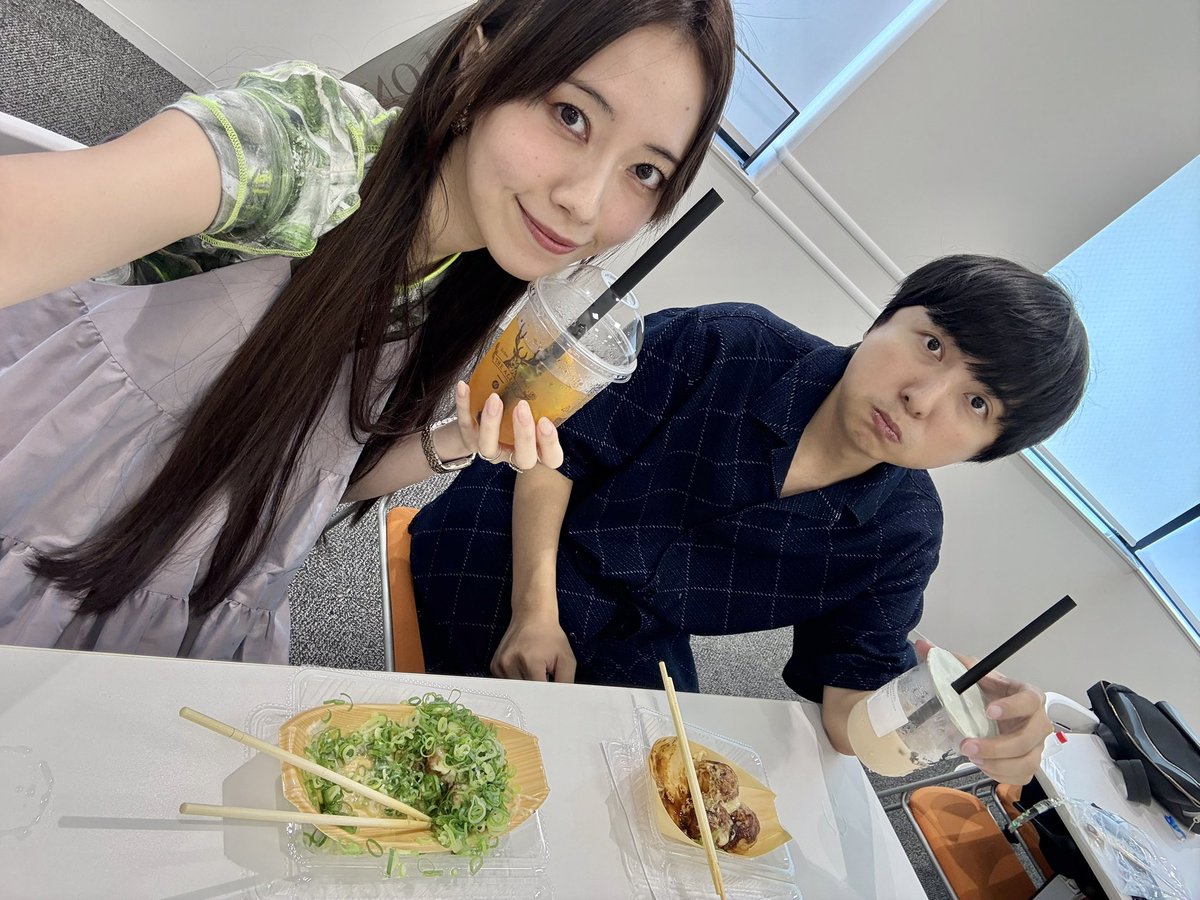 大阪入ってたこ焼き食べました🐙

17:00からのイベント楽しみましょ～🫶🏻

#ほんタメ