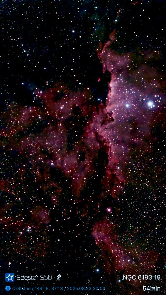 Clear skies in Melbourne last night.....there is nothing like a nebula for beauty.