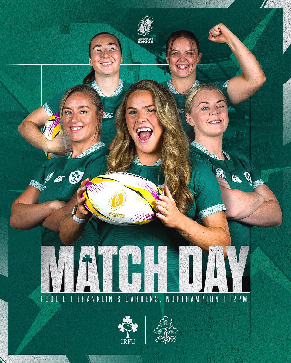 🏉Join us for live radio coverage of <a href="/IrishRugby/">Irish Rugby</a>’s opening <a href="/rugbyworldcup/">Rugby World Cup</a> match against Japan on <a href="/RTE2fm/">RTÉ 2FM</a> today!

🧐<a href="/HannahOConnor22/">Hannah O'Connor</a> provides expert analysis.

🎙️<a href="/MichaelC_RTE/">Michael Corcoran</a> &amp; <a href="/LynchChopper/">Sharon Lynch</a> on match commentary duty from Franklin’s Gardens, Northampton.

💚12pm kick off📻