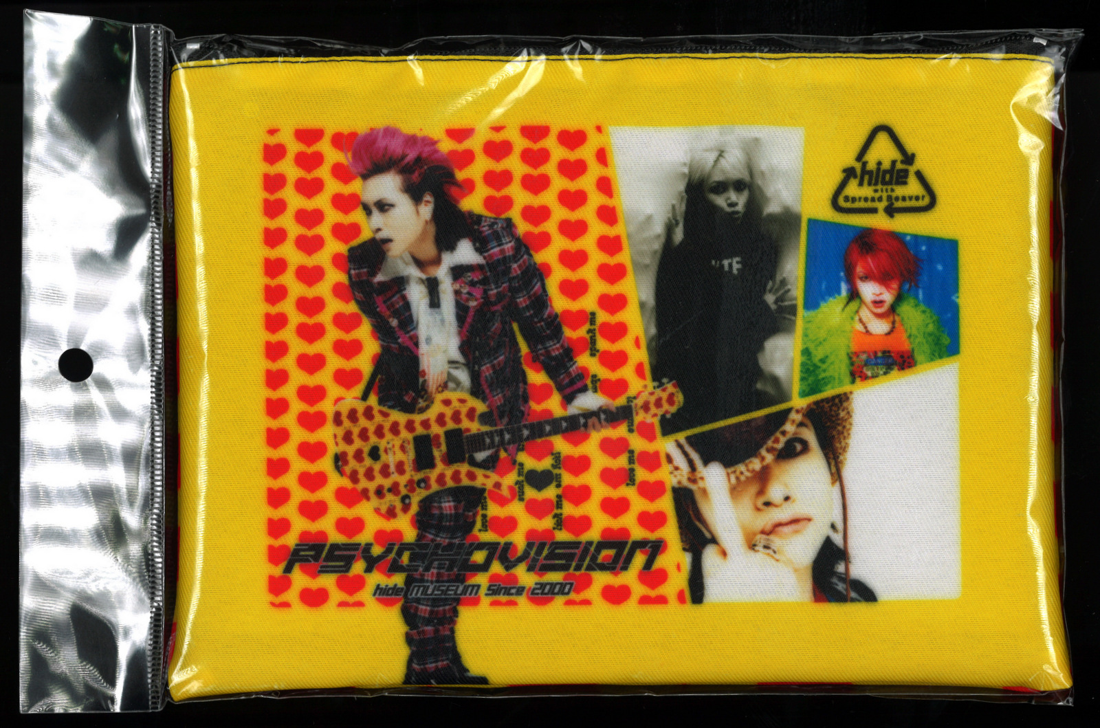 hide PSYCHOVISIONポーチ　セット 新品未開封】 PSYCHOVISION hide MUSEUM Since2000 ポーチ 2個