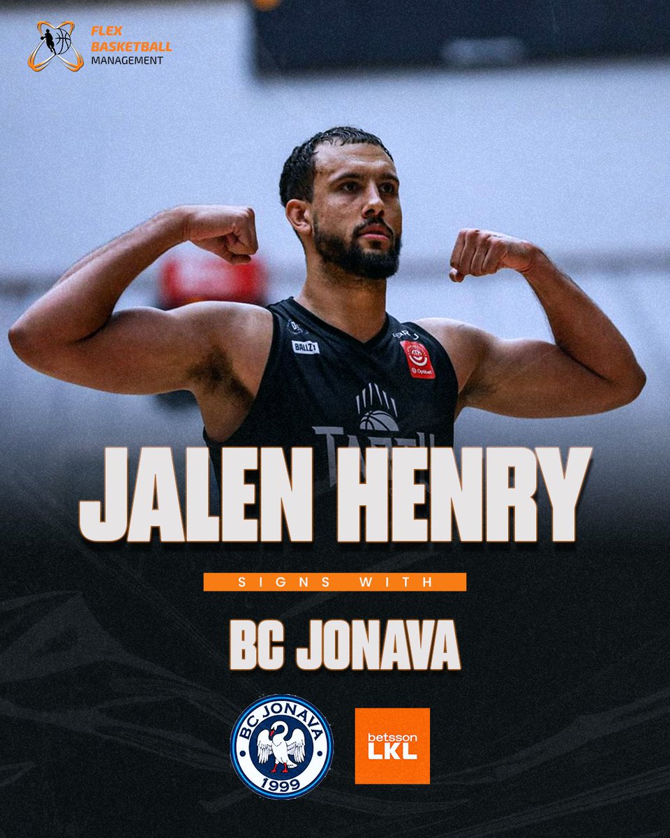 We’re thrilled to announce that Jalen Henry takes the next step and moves into the highly reputable Lithuanian league as he signed with BC Jonava ✍️ ! Strong forward with power, versatility known for his ability to impact the game in multiple ways. Let's work <a href="/jjhenry24/">Jalen</a> 🤞