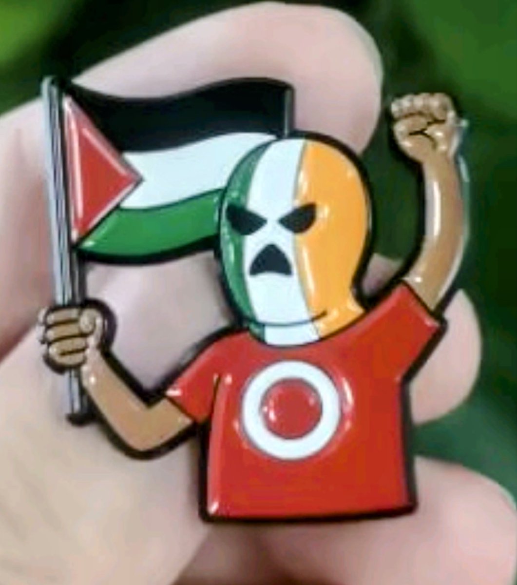 New badge should be available in a week or so 🇮🇪✊🏻🇵🇸