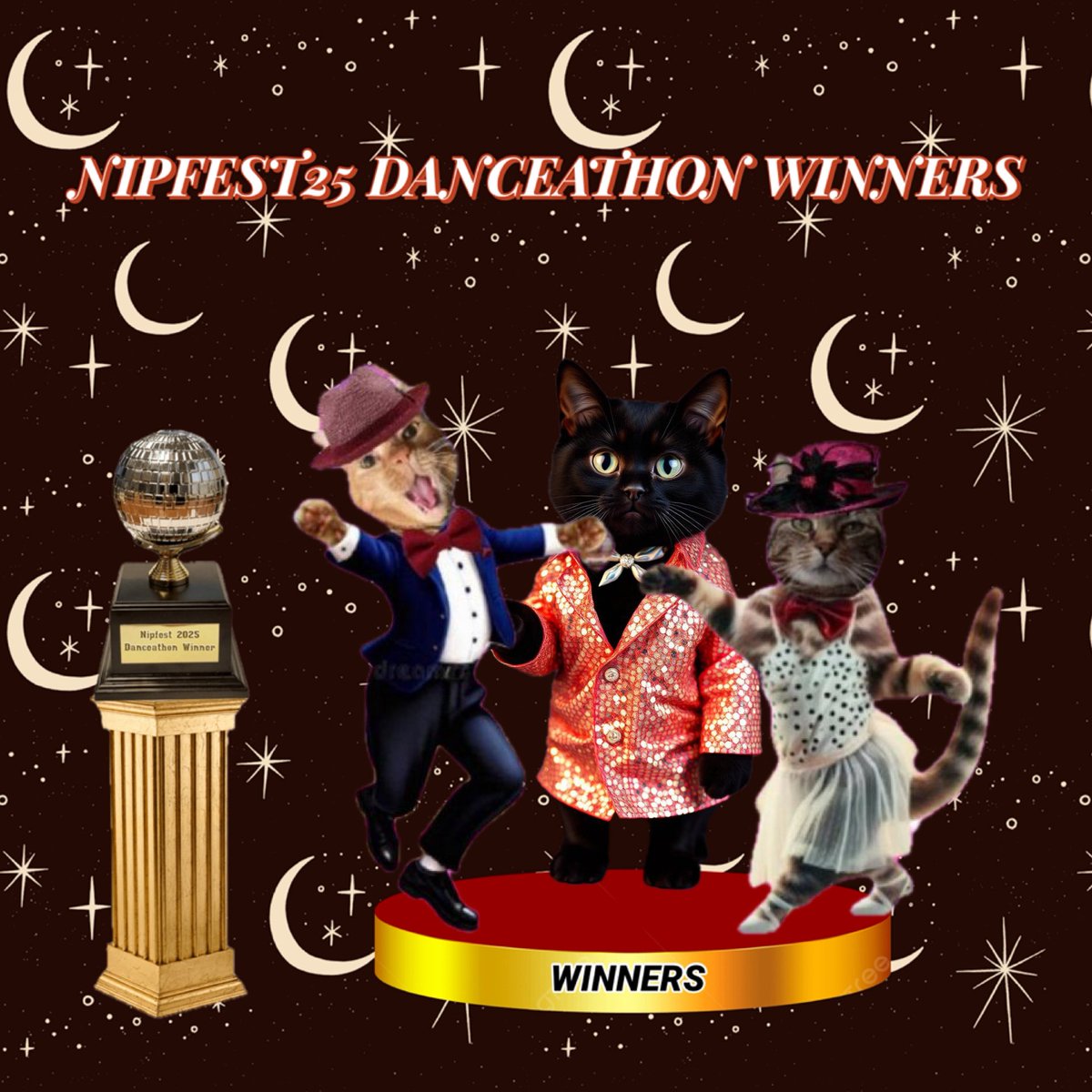 Olive Fig & Bella ๐โโฌ๐โโฌ๐ (@olivefig2) on Twitter photo Now without further ado it's time to announce our winners. Drum roll please ๐ฅ the winners of the Nipfest Dancethon 2025 are Tiggy <a href="/tiggy_deni35304/">Tiggy & Denise(Mum)</a> and Odie <a href="/OdieOrville/">THE Odie Bob Orville ๐บ</a> congratulations. #Nipfest2025 #nipfestdisco Now without further ado it's time to announce our winners. Drum roll please ๐ฅ the winners of the Nipfest Dancethon 2025 are Tiggy <a href="/tiggy_deni35304/">Tiggy & Denise(Mum)</a> and Odie <a href="/OdieOrville/">THE Odie Bob Orville ๐บ</a> congratulations. #Nipfest2025 #nipfestdisco