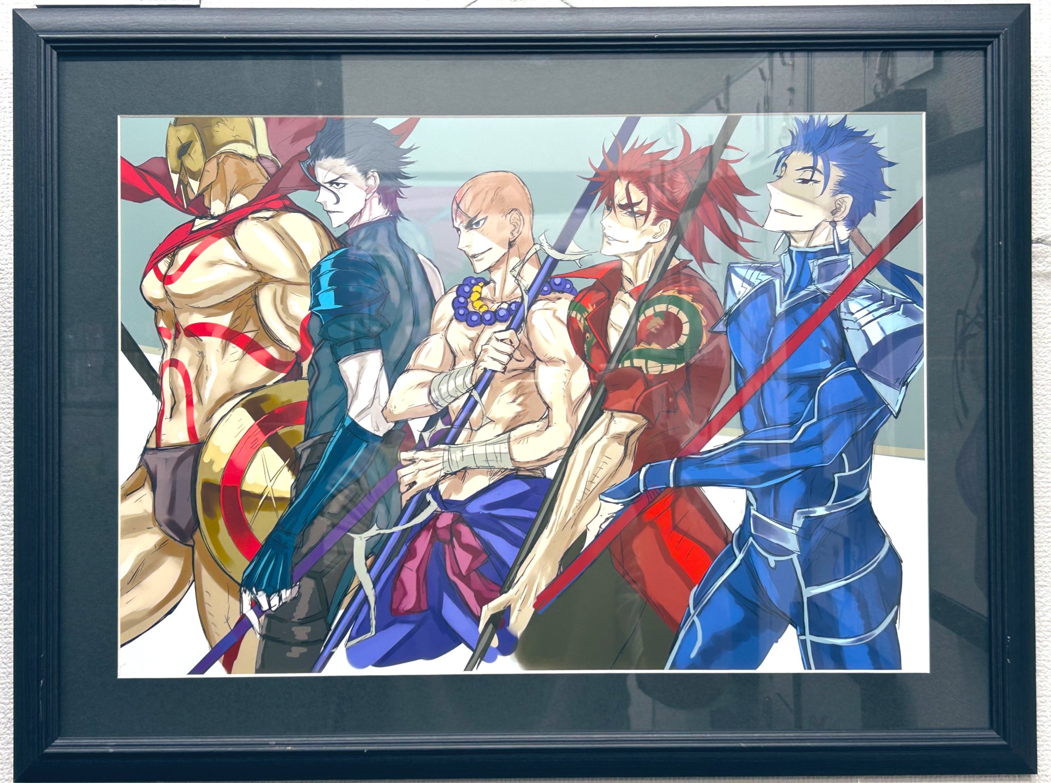 本庄雷太展 プレイマット スリーブ 未開封 セット fate FGO 本庄雷太展 FGO 源頼光 デスクマット プレイマット ラバー