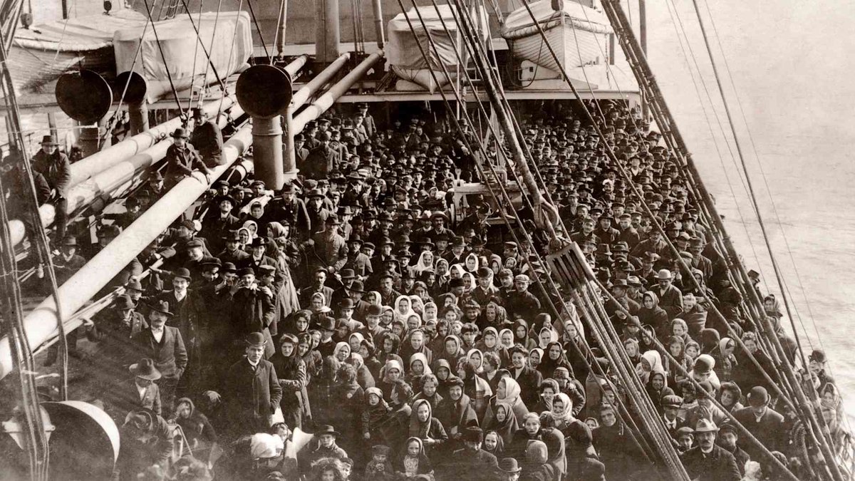 Libertarian cope that immigration is caused by welfare just is not true. 19th Century mass immigration was not caused by welfare. For sure, the lure of free stuff doesn't help but the PRIMARY DRIVER is always the labour market.