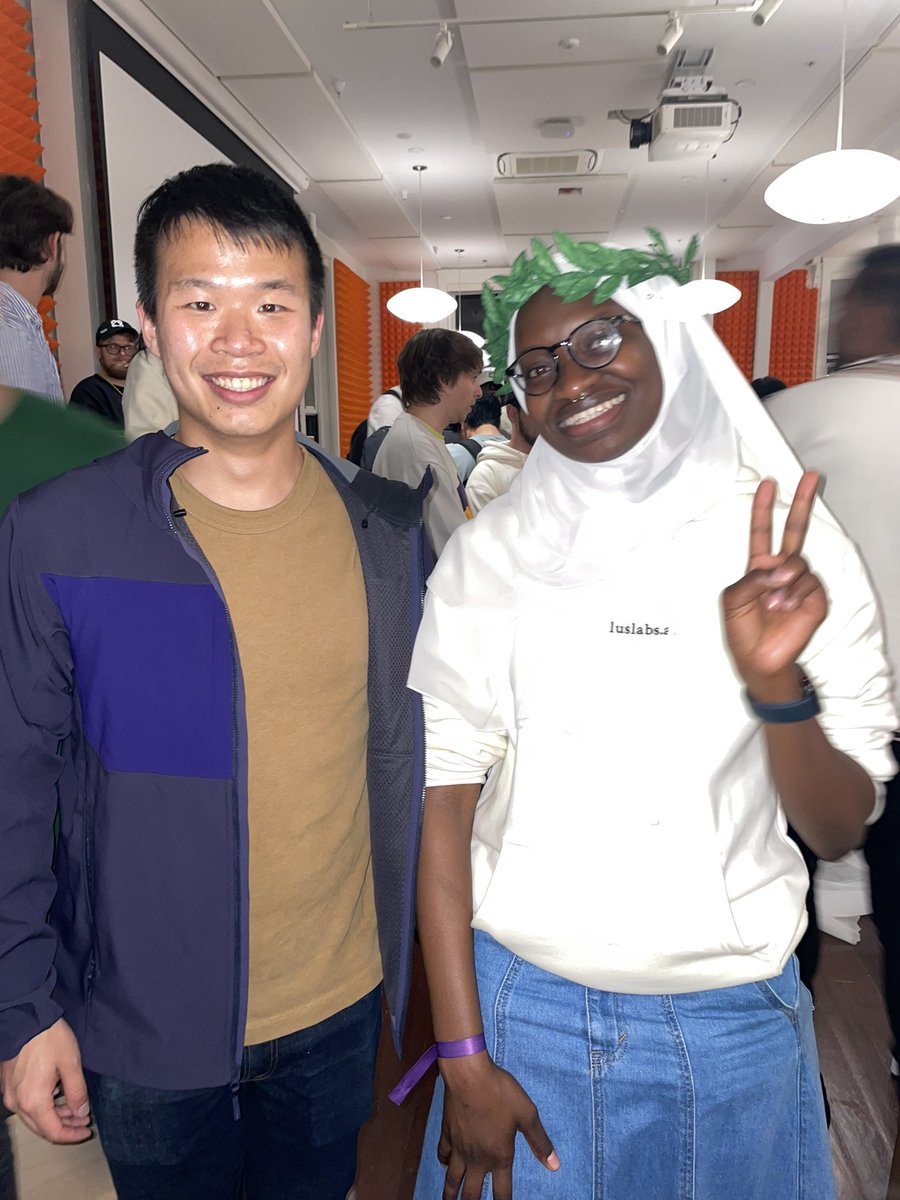 Aminah Aliu (@aminah_et_al) on Twitter photo Skipped town to help <a href="/dedaluslabs/">Dedalus Labs</a> run <a href="/ycombinator/">Y Combinator</a>’s FIRST overnight agents hackathon.
Highlights:
✨Driving 120+ pizzas across SF to feed the hackers
✨Meeting internet legends <a href="/realchillben/">Bill Chen</a> <a href="/jia_seed/">jia</a> <a href="/arlanrakh/">Arlan</a>
✨ Interviewing <a href="/itsCathyDi/">Cathy Di</a> abt dropping out and fundraising Skipped town to help <a href="/dedaluslabs/">Dedalus Labs</a> run <a href="/ycombinator/">Y Combinator</a>’s FIRST overnight agents hackathon.
Highlights:
✨Driving 120+ pizzas across SF to feed the hackers
✨Meeting internet legends <a href="/realchillben/">Bill Chen</a> <a href="/jia_seed/">jia</a> <a href="/arlanrakh/">Arlan</a>
✨ Interviewing <a href="/itsCathyDi/">Cathy Di</a> abt dropping out and fundraising
