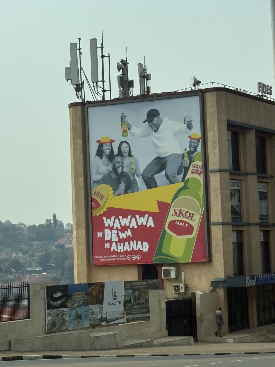 LarryMadowo's tweet photo. You spend too much time on the internet if you understand this billboard.

Good morning from Kigali 🇷🇼 - Africa’s greatest city? https://t.co/cirWnNLbps