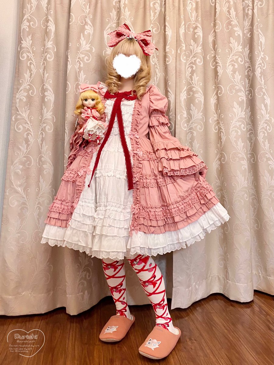 み*ち様 Angelic Pretty ローゼンメイデン 雛苺 コラボワンピース Angelic Pretty 雛苺 Dress Set をお迎えしました🎀 このフリルの量
