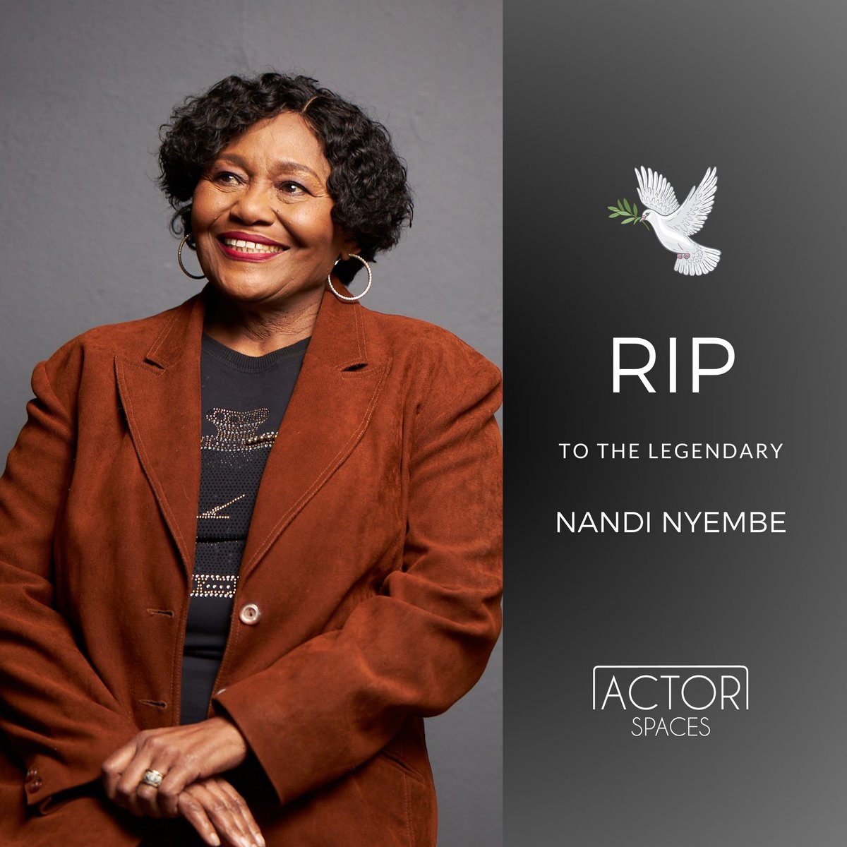 She gave us her very best (for 53 years ) when it came to:

1. Adulting

2. Yizo Yizo

3. Zone 15

What else can we add?

 #RIPNandiNyembe