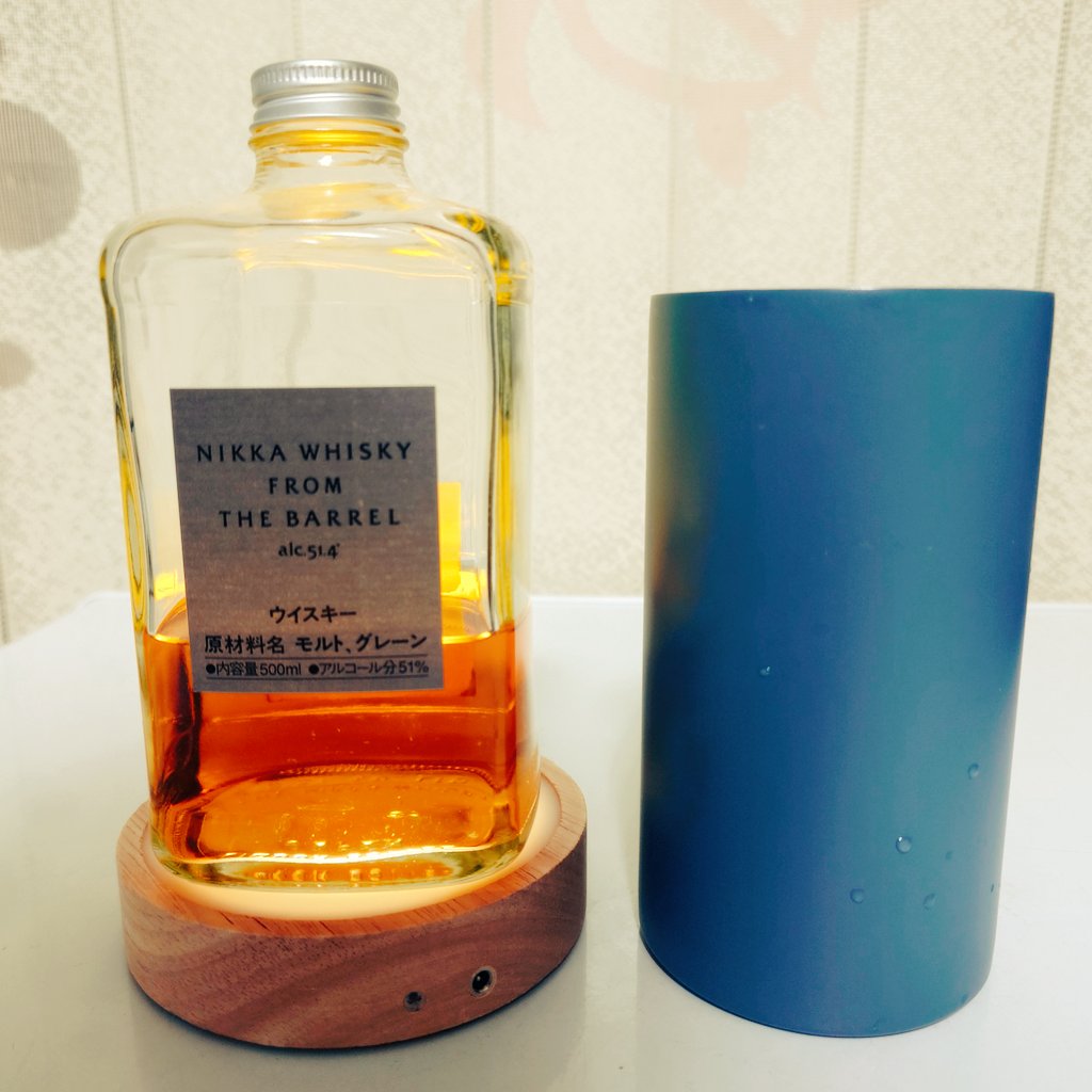 ニッカ フロムザバレル🇯🇵🥃安定♪
 #ニッカウヰスキー 
 #フロムザバレル 
 #ハイボール
 #晩酌