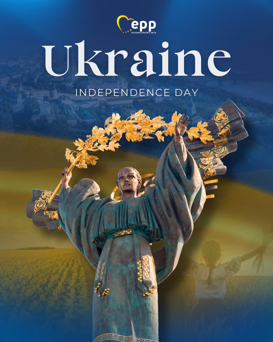 Ukraine and its people are fighting today for freedom and democracy against subjugation and authoritarianism.

We stand with them in their pursuit of a just and lasting peace, and in defending and strengthening Ukraine’s sovereignty and independence.

#SlavaUkraini 🇺🇦