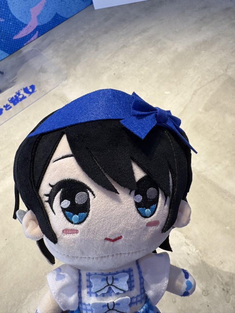 行ってきた！ るかちゃん可愛かった！ ぬいぐるみも1万くらいかかった