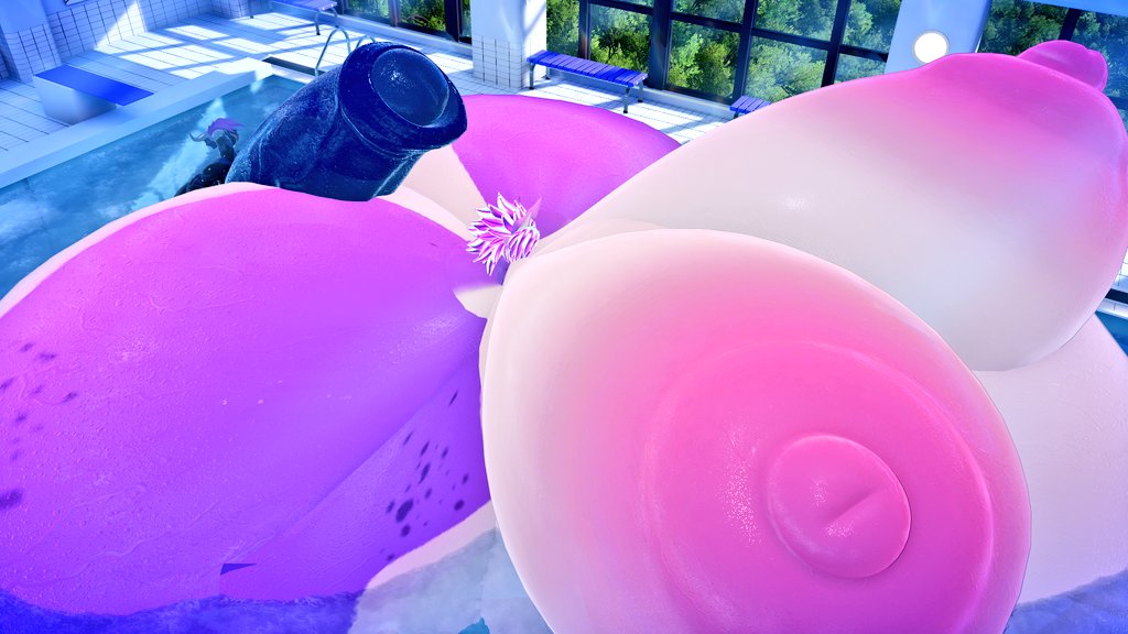 ~Big gurls taking up whole the pool~ 🩷💙💜
pic with the lovely <a href="/XenoDragon_/">Xeno</a> ~ 💜