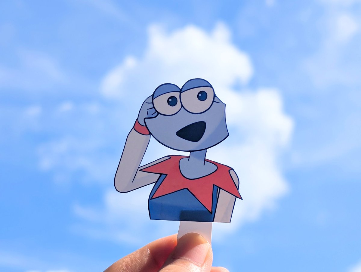 実際の雲をエルニーナの髪にしちゃいましょう！ #elnina