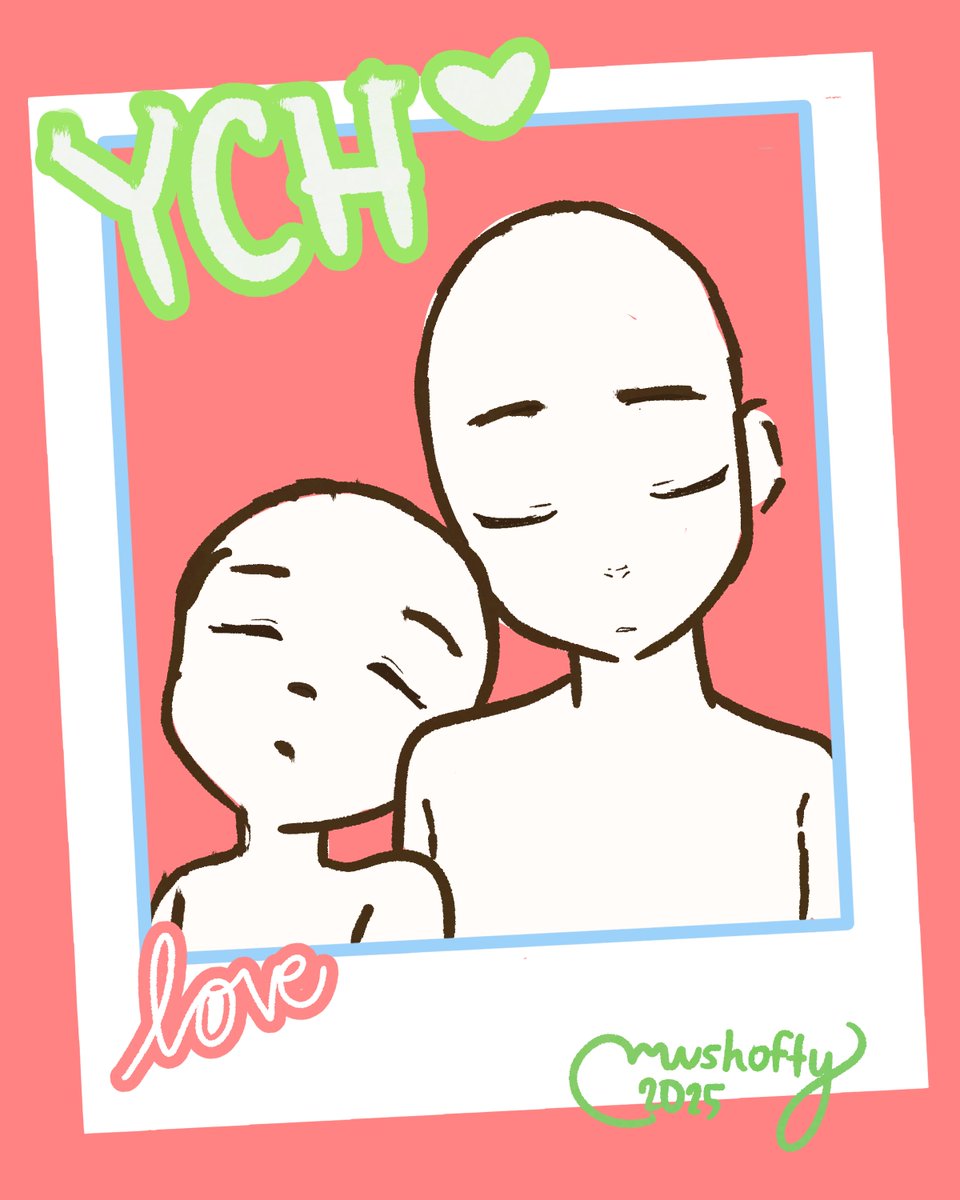 mushofty's tweet image. hello helloo im open for a ych commission on #VGenComm  (eepy version ꒰◞ . ◟꒱₊˚⊹ ) 
can be any genderr! &amp;lt;33

~ link attached below ^^ #artcomms