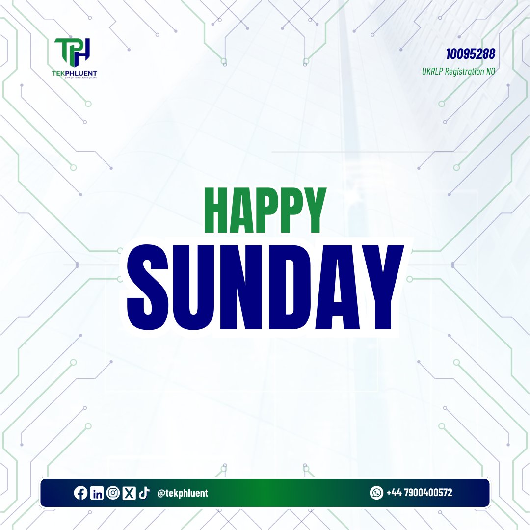 Happy Sunday 🌟 Tomorrow, our new TekPhluent Cohort kicks off 🚀💻 Get ready for growth, learning, and endless opportunities! 💚

Angela Rayner Munetsi #UTFT #HappySunday #TekPhluent #CohortKickoff