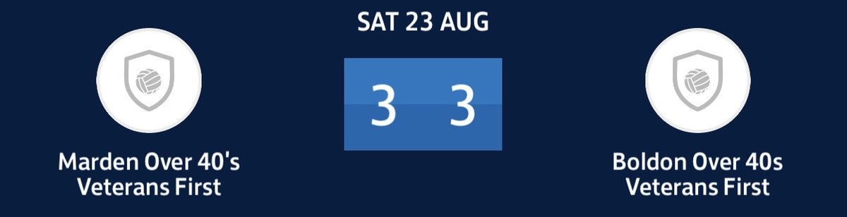A very well deserved point on the road 💪🏻

Garry McCartney ⚽️⚽️
Andrew Potts ⚽️

POM - Andrew Hunter 🧤 

Undefeated and onto next week - Sedgefield at home.