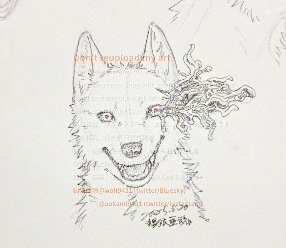 ookami9431's tweet photo. 最近の落書きです
Do not reupload my art☀️
#光が死んだ夏 https://t.co/qtWjxwUH96