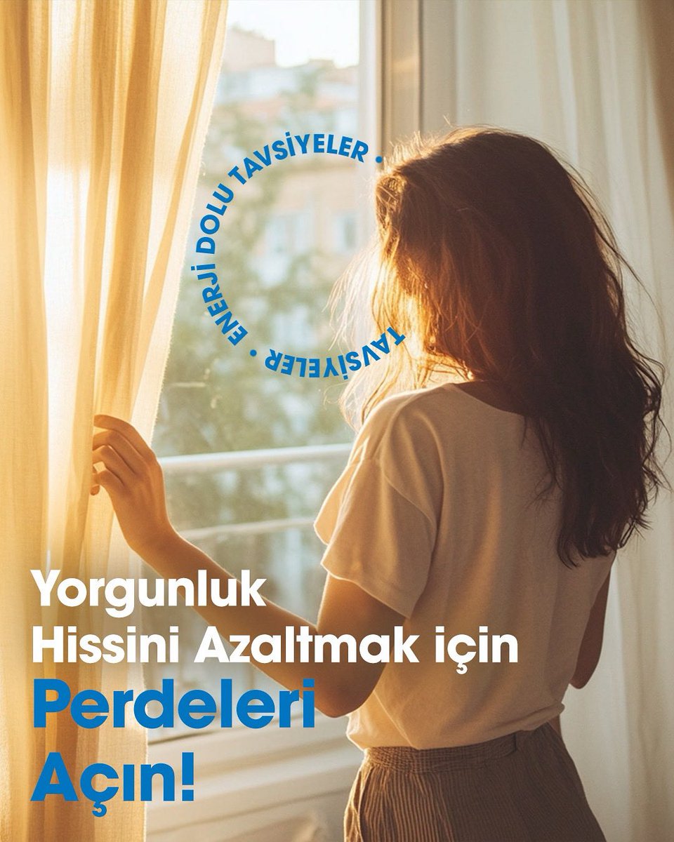 Işığı içeri alın bırakın gün ışınları içeri dolsun! 🌞🏡 Gün ışığı, konsantrasyonu artırır, ruh halini iyileştirir ve yorgunluk hissini azaltır.

Perdeleri açın, güneşin gücünü hissedin!

#enerjiniyukselt #aksadoalgaz #enerjidolutavsiyeler