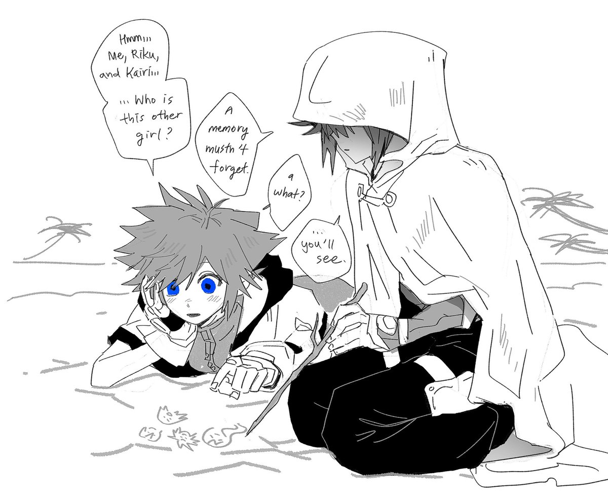 sora, meet your lost childhood
sora, this is you from the future