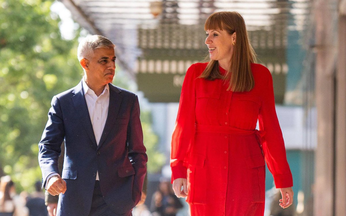 Basil_TGMD's tweet image. 🚨BREAKING: Angela Rayner to push forward NEW LAW which would mean serving Mayors cannot run for Parliament

Sadiq Khan is furious
Rayner wants to be PM and sees him as competition

[@Telegraph ]