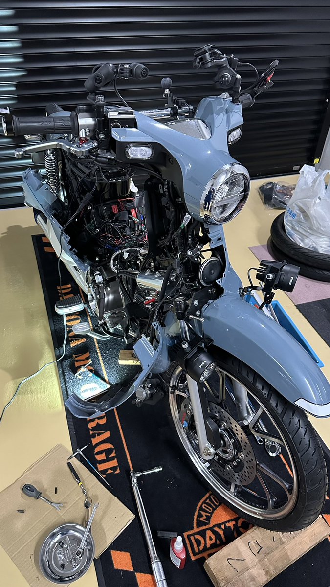 mtm890_bea6's tweet photo. 今は足回りだけ触って
路面凍結する時期になってからここまでやるつもりだったのに
どうしてこんなことに… https://t.co/4FY9EFfhbn
