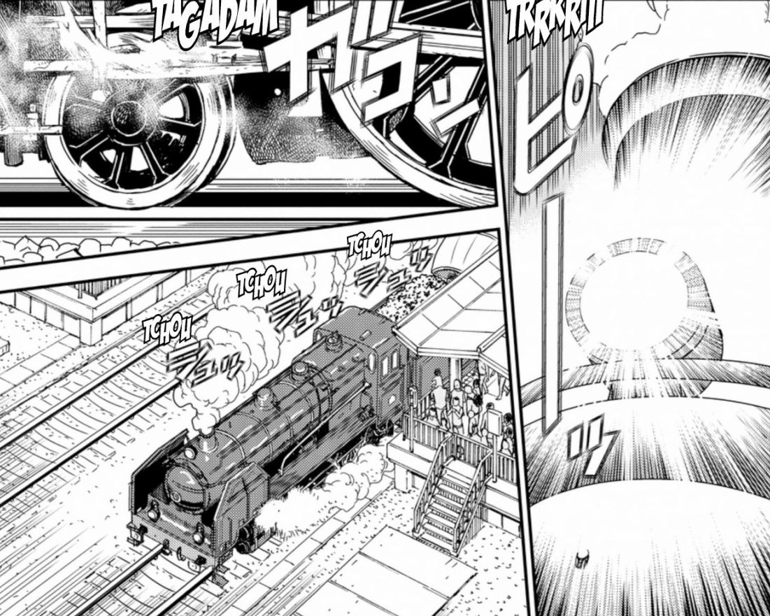 Yomigues's tweet photo. Le montage de la prochaine vidéo est fastidieux... #detectiveconan #manga #resume https://t.co/3sIgg6NfH6
