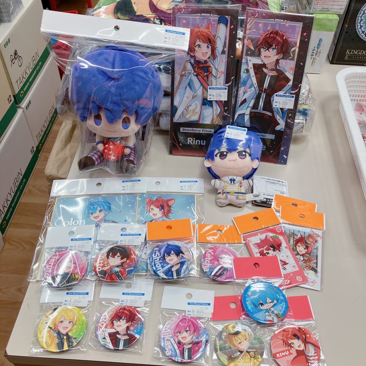 STPRグッズ出しましたー！ すとぷり以外にもメテオラグッズも入荷 