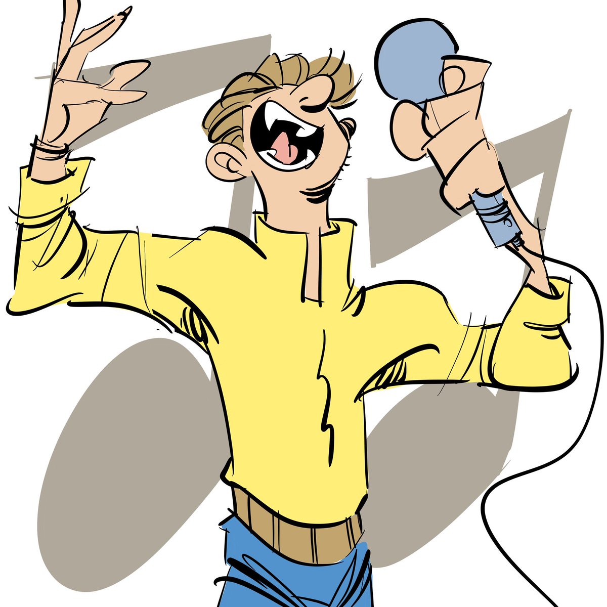 Singer

#singer #singing #art #ink #comic #comics #illustration #drawing #digitalart #character #characters #characterdesign #cartoon