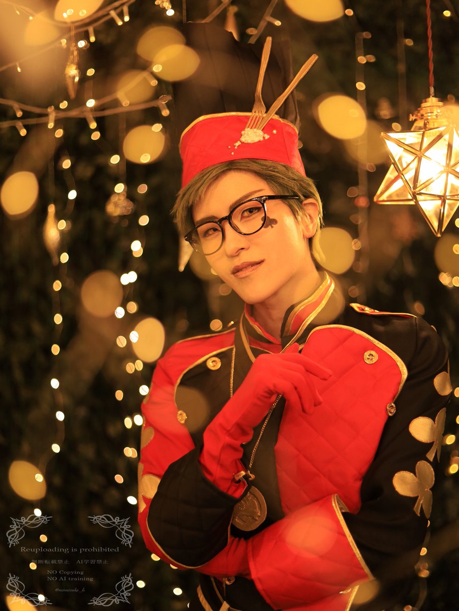 ［Cosplay］
twst.Trey Clover♣︎

　　　　　　　　夢の中で会いましょう

camera…雪奈さん<a href="/kyougoku_p/">雪奈❄8/17インテ</a>