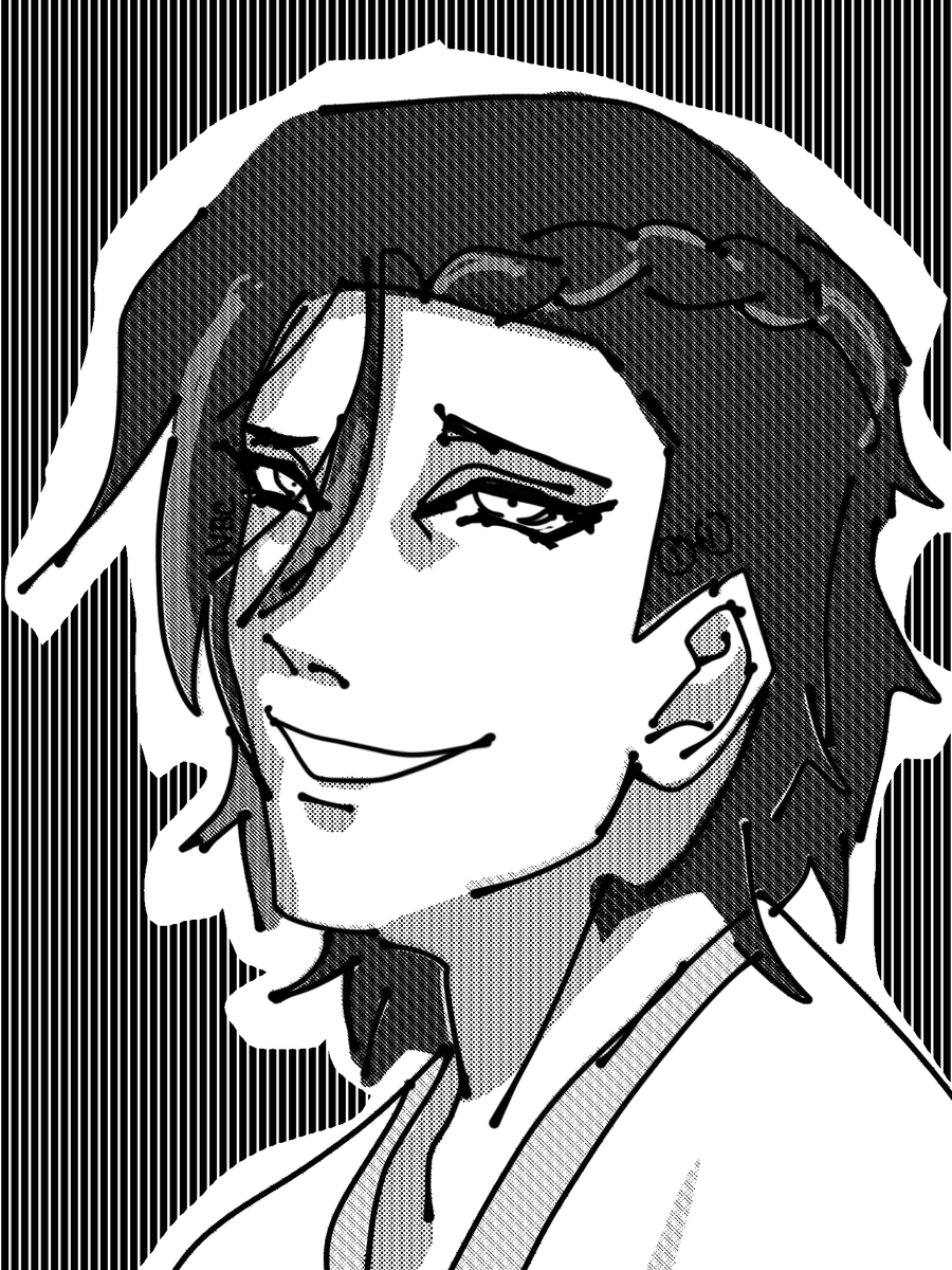 Inunaki134's tweet photo. Doodle for new pen test #tokinada #cfyow https://t.co/kYnhhggYRi
