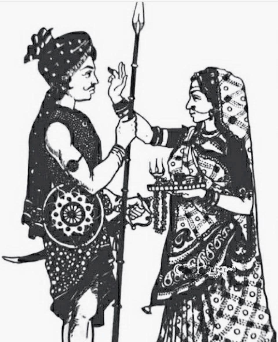 रक्त की आदत हो जिस मिट्टी को वहाँ बादल कहां बरसते है,
वीरों की इस भूमि पर वीर ही पनपते हैं।

युद्ध अगर आत्मसम्मान और स्वाभिमान का हो,
तो रणभूमि में जाने से पहले योद्धा मृत्यु के लिए संवरते है।