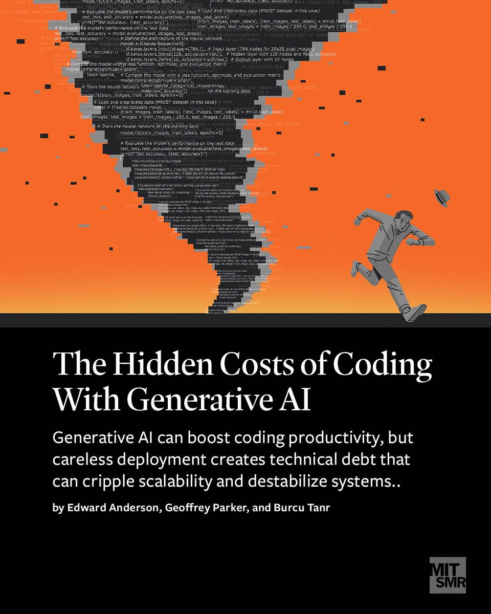Generative AI tools can make developers up to 55% more productive, but rapid deployment creates dangerous technical debt. To avoid costly system failures, organizations must establish clear guidelines, make technical debt management a priority, and train developers to use AI