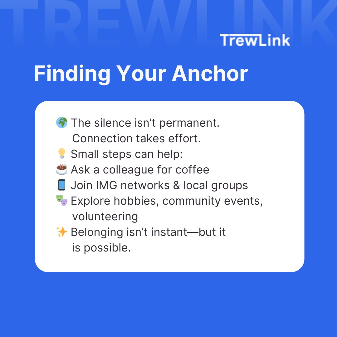 💭 “Surrounded by colleagues. Still feeling invisible.”
For many IMGs in the NHS, loneliness doesn’t show up in ARCPs or portfolios.

📖 Read: community.trewlink.com/forum-pxc6d9j1…

Test your readiness → trewlink.trewai.com/login

#trewAI #Trewlink #UK #IMG #NHS #Doctors