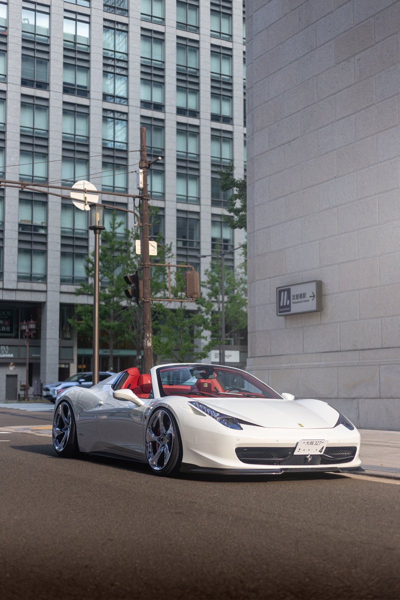 sho_r77's tweet photo. 458スパイダー納車されました😊

今日朝活してりょーたに写真撮ってもらいました！！！！ https://t.co/R44wU7G9lc
