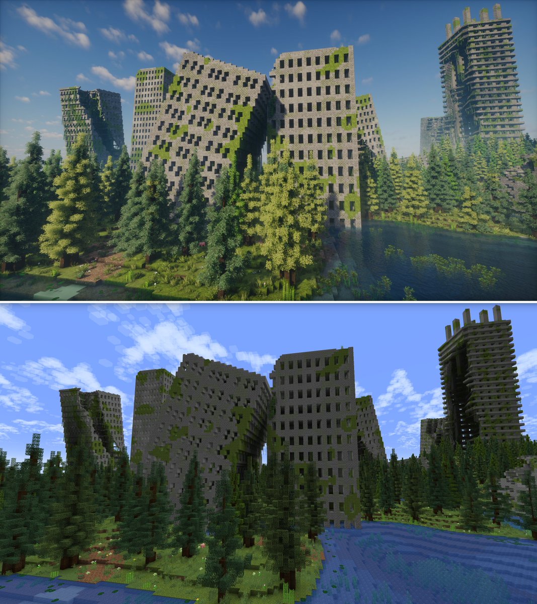 Abandoned City in Minecraft
#Minecraft #Minecraftbuilds #minecraft建築コミュ