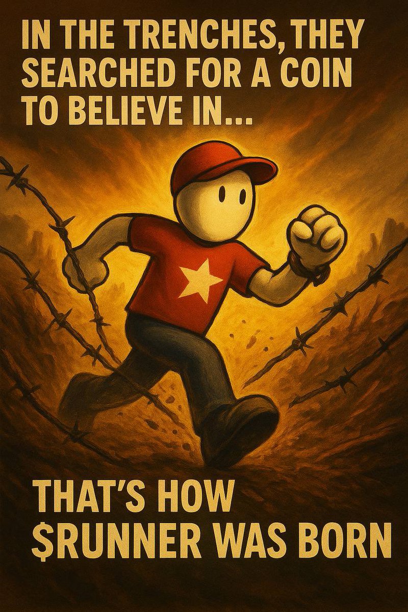 Bonxcig's tweet photo. $RUNNER isnโt just a coin, itโs the marathon of a lifetime ๐๐ Iโm here for the long race! #RunnerArmy https://t.co/Obvo8PUmr8