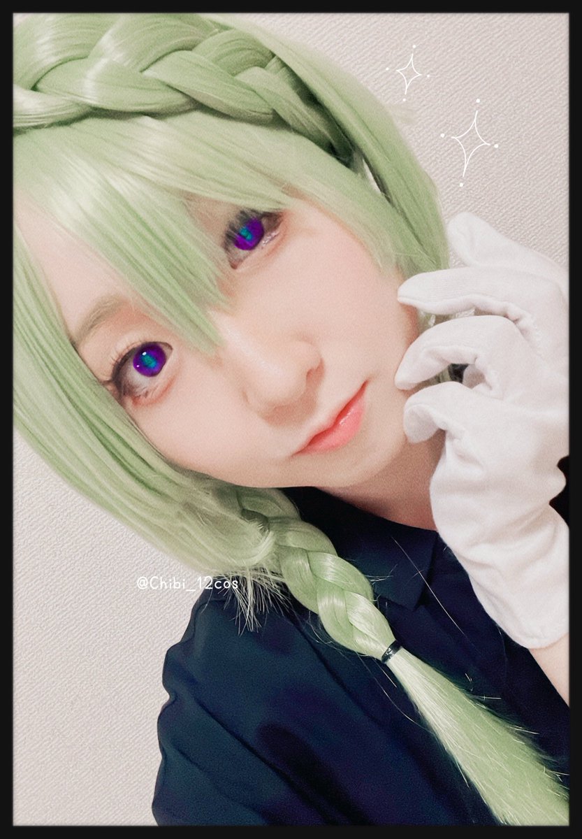 Chibi_12cos's tweet photo. ※ cosplay (頭だけ)

終遠のヴィルシュ/ダハト★ https://t.co/OQ8dCVkkkj