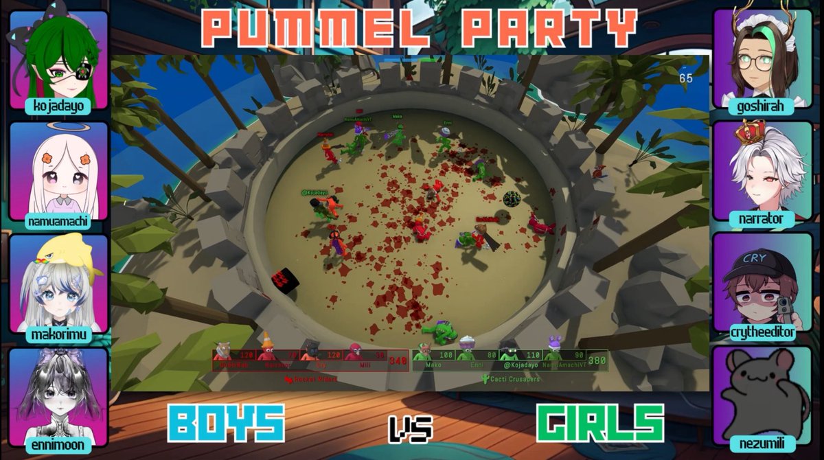 GoShiRah | Vtuber β¨ (@goshirah) on Twitter photo The Pummel Party Collab was a huge success!!! Thanks to everyone for taking part in it!! We need to do more of these!!!
<a href="/Kojadayo/">Koja π’</a> <a href="/NamuAmachiVT/">Namu Amachi | Cloud Goddess Vtuber βοΈ</a> <a href="/EnnigmaMoon/">Enni ππ€</a> <a href="/CryTheEditor/">Cry π§</a> <a href="/Itsjust_Mili/">M i l i</a> The Pummel Party Collab was a huge success!!! Thanks to everyone for taking part in it!! We need to do more of these!!!
<a href="/Kojadayo/">Koja π’</a> <a href="/NamuAmachiVT/">Namu Amachi | Cloud Goddess Vtuber βοΈ</a> <a href="/EnnigmaMoon/">Enni ππ€</a> <a href="/CryTheEditor/">Cry π§</a> <a href="/Itsjust_Mili/">M i l i</a>