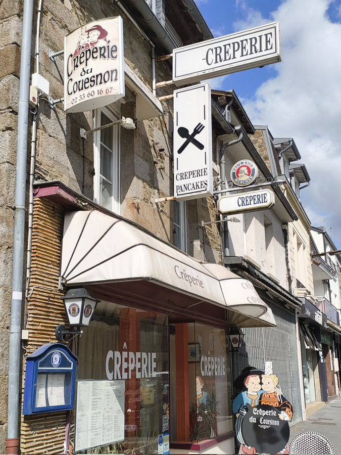 J'espère qu'ils ont des crêpes.