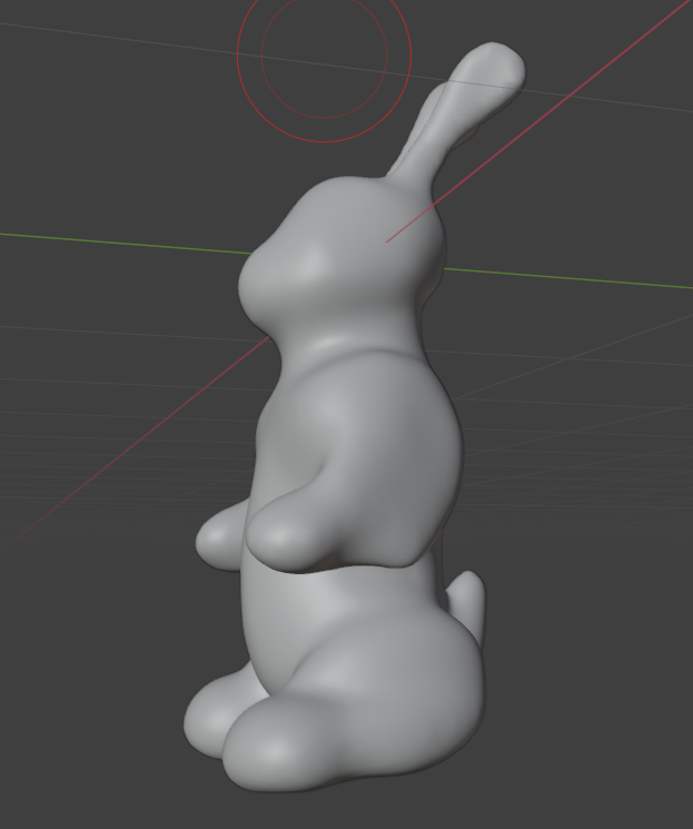 Getting there. I will give it texture. Maybe I'll try hair particles.