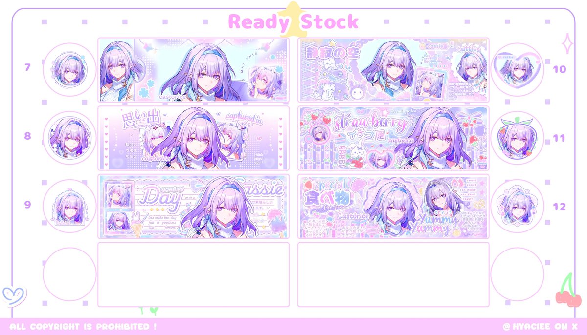 any interact really appreciated -! 🎀

hayiiee, akuu ada bawaa layout phainon &amp;&amp; castorice dari art barunya nii, bisa langsung di take melalui dm yaaw🤩
untuk price nya bisa dilihat di alt -🌷

#zonauang️ #zonaba