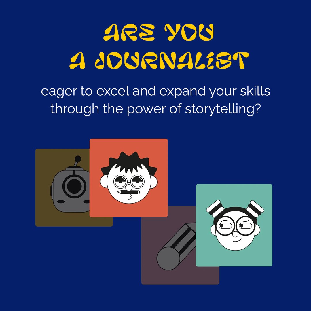 👉 Apply for Media Blend: StoryHack - the international hackathon for journalists &amp; media pros across Europe.

📅 Oct 19–22, Bratislava.

Up to €5,000 launch grants, expert mentoring &amp; networking.
Deadline: Aug 31

🔗 shorturl.at/H49xh