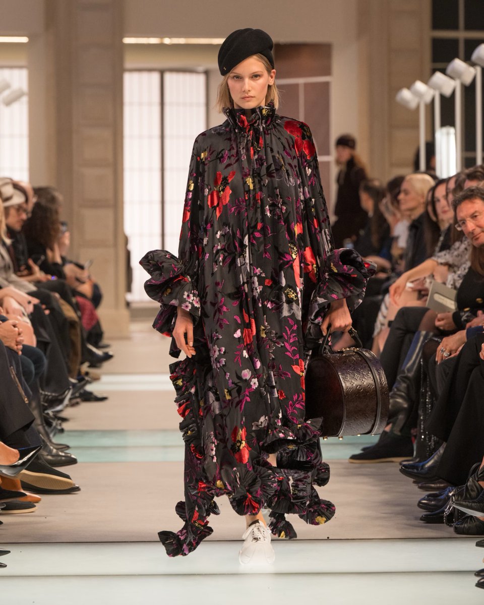 Yseult in custom Louis Vuitton women Fall-Winter 2025, styled by Imruh Asha for Vogue.