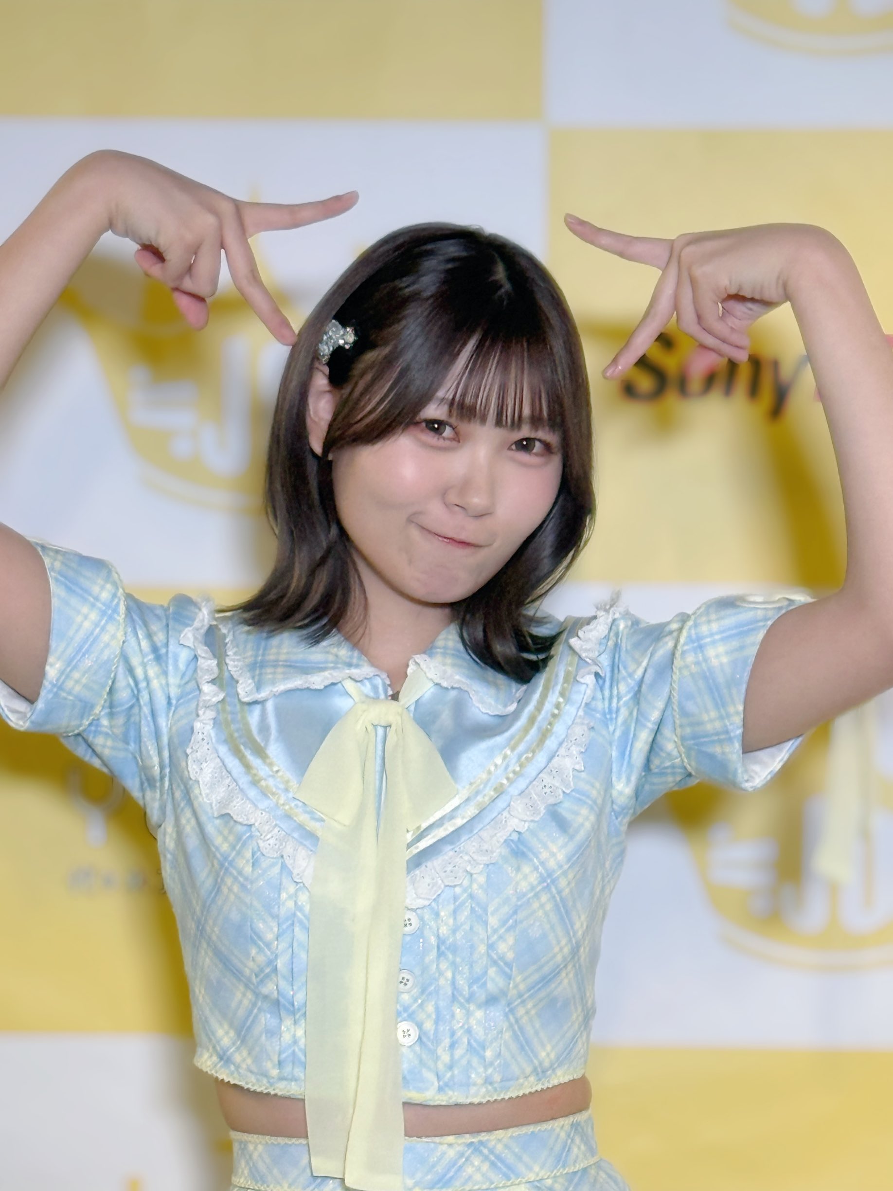 ≒JOY ニアジョイ 小澤愛実 ブルーハワイレモン パネル 直筆
