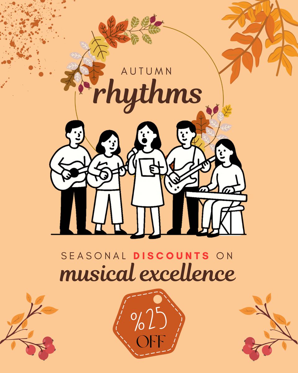 HiringPixels's tweet photo. Our Autumn sale is live! 🍁

Practice sheet PDFs for piano, electric and classical guitar, bass guitar, ukulele and chord books for guitar and piano are now on discount!

Find high-quality, printable PDF sheet music and instant downloads for every level — beginner to advanced. https://t.co/0prntQCXhY
