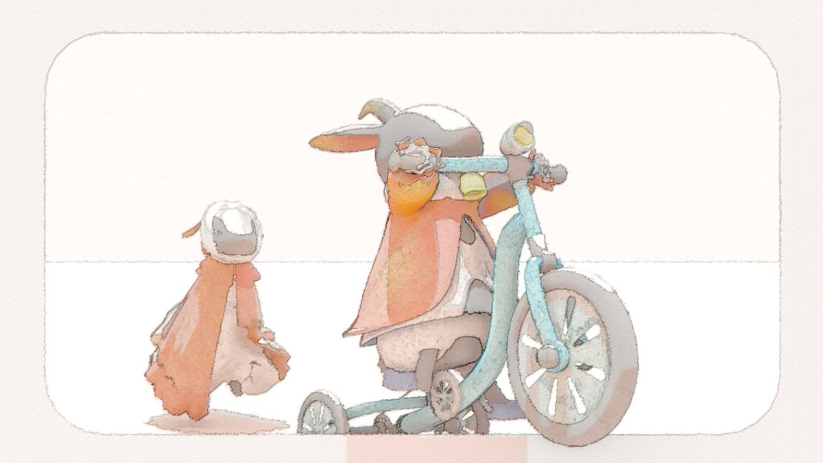 今日のニコ:安全運転でおねがい
#ユメノメラジオ　＃BAYFM