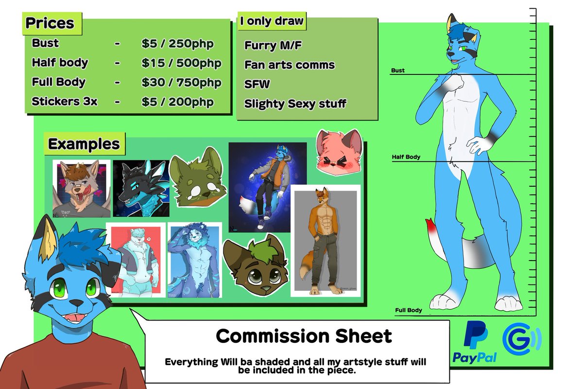 New comm sheet :3