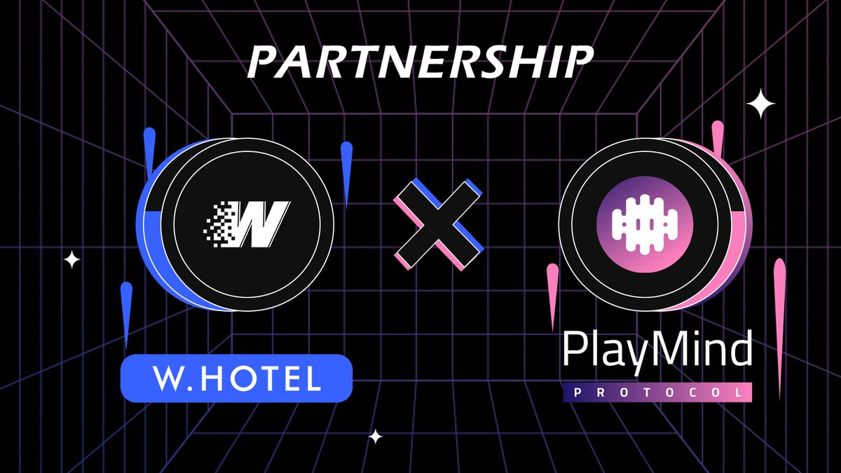 W.HOTEL (@hotel_whx) on Twitter photo 𝗣𝗮𝗿𝘁𝗻𝗲𝗿𝘀𝗵𝗶𝗽 𝗔𝗻𝗻𝗼𝘂𝗻𝗰𝗲𝗺𝗲𝗻𝘁 🤝
We’re excited to team up with <a href="/PlayMindFinance/">PlayMind Procotol</a>, the decentralized yield protocol on BNB Chain creating new opportunities in GameFi and NFTs.
Together, we’re opening the door to a smarter, more accessible Web3. 🌍✨ 𝗣𝗮𝗿𝘁𝗻𝗲𝗿𝘀𝗵𝗶𝗽 𝗔𝗻𝗻𝗼𝘂𝗻𝗰𝗲𝗺𝗲𝗻𝘁 🤝
We’re excited to team up with <a href="/PlayMindFinance/">PlayMind Procotol</a>, the decentralized yield protocol on BNB Chain creating new opportunities in GameFi and NFTs.
Together, we’re opening the door to a smarter, more accessible Web3. 🌍✨